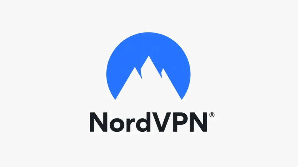 NordVPN logo on white background