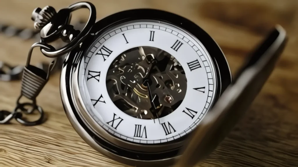 Pocket watch image upscaled using Remacri with Double Upscayl enabled