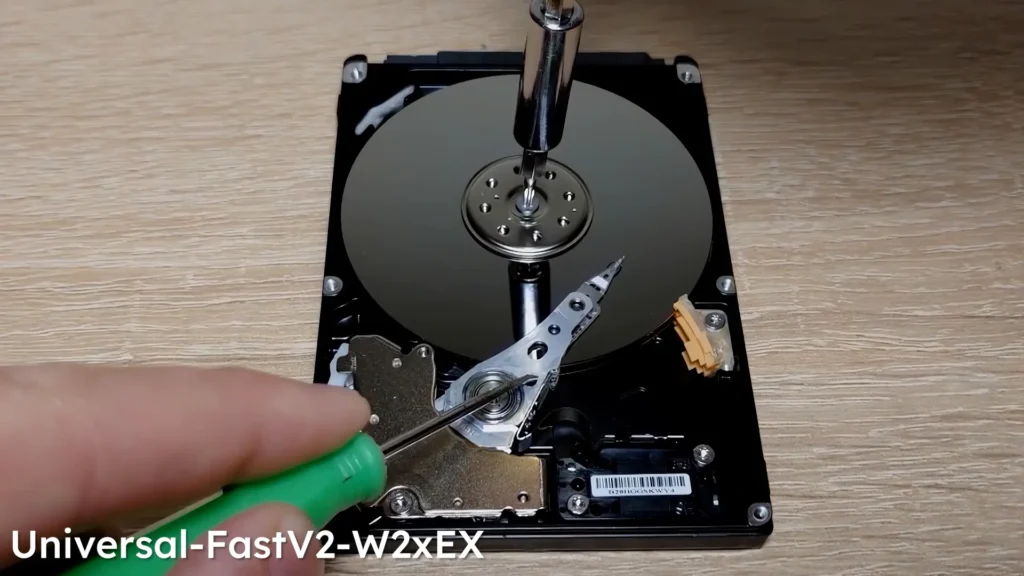 Hard drive video upscaled to 4K using Universal-FastV2-W2xEX model